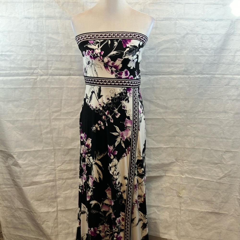 WHBM Strapless Maxi Dress